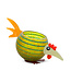 Glasstudio Borowski Borowski schale Pick Chick Olive