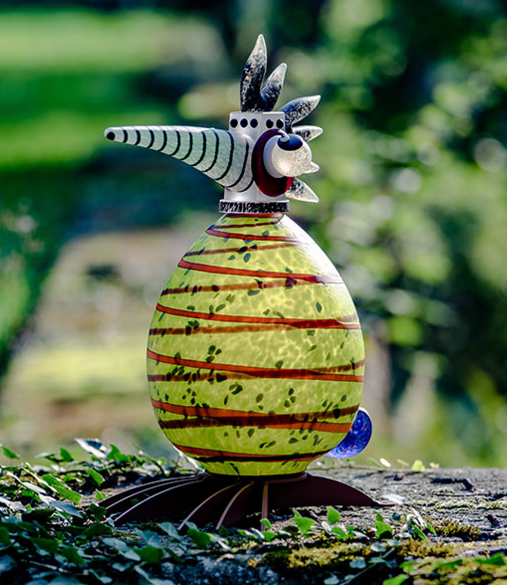 Borowski Fat Gonzo 'Frank' | Erkend Borowski galerie - Glaskunst Art