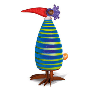 Glasstudio Borowski Borowski lichtobject Big Gonzo blauw