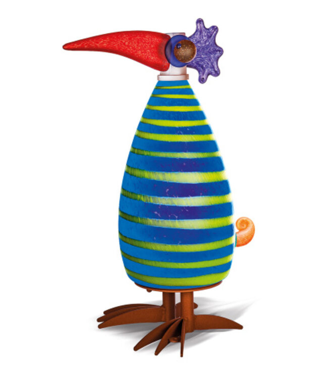 Borowski Outdoor Objects Borowski lichtobject Big Gonzo, blauw met strepen