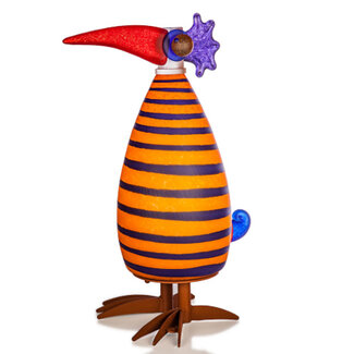 Glasstudio Borowski Borowski lichtobject Big Gonzo oranje