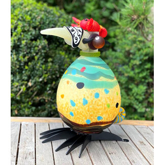 Glasstudio Borowski Borowski lichtobject Fat Gonzo "Salvador"