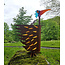 Glasstudio Borowski Gartenobjekt Feuervogel