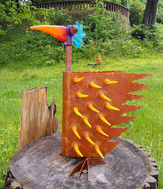 BOROWSKI OUTDOOR OBJECTS Borowski garden sculpture Firebird Small