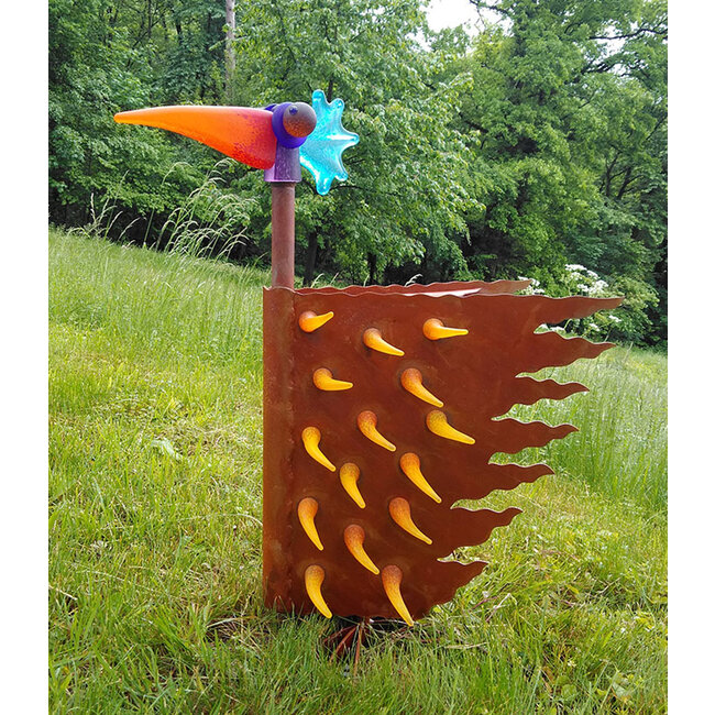 Glasstudio Borowski tuinobject Firebird