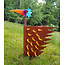Glasstudio Borowski Gartenobjekt Feuervogel