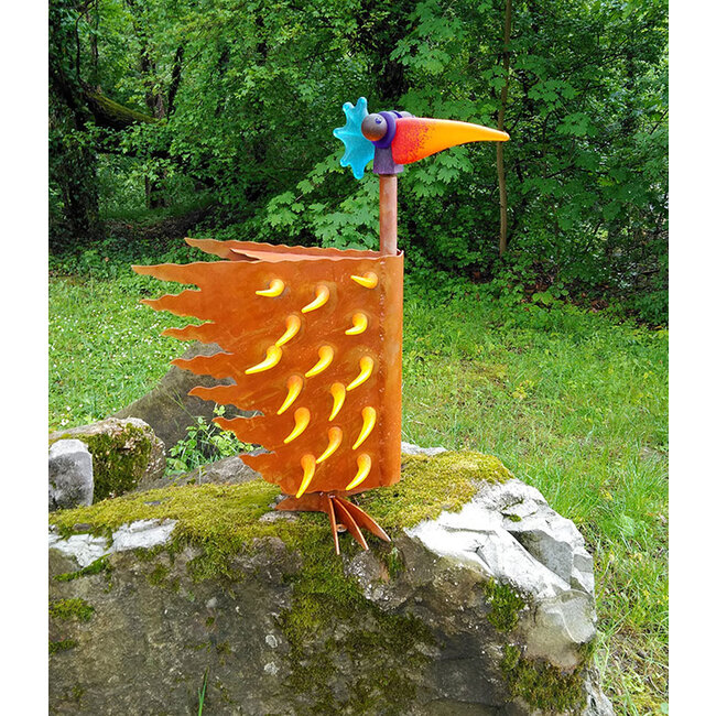 Glasstudio Borowski tuinobject Firebird
