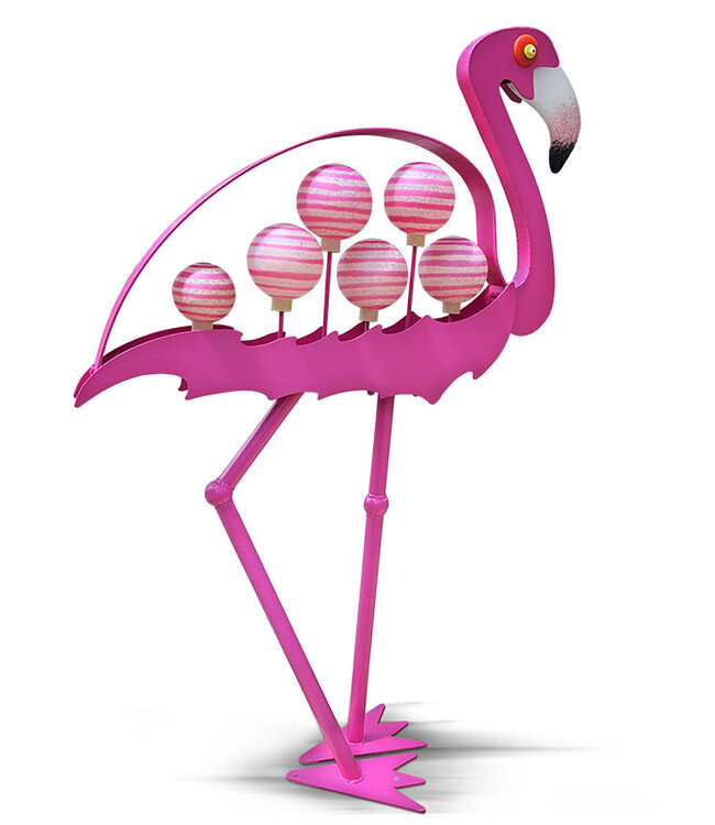 Borowski Glas tuinobject Flamingo