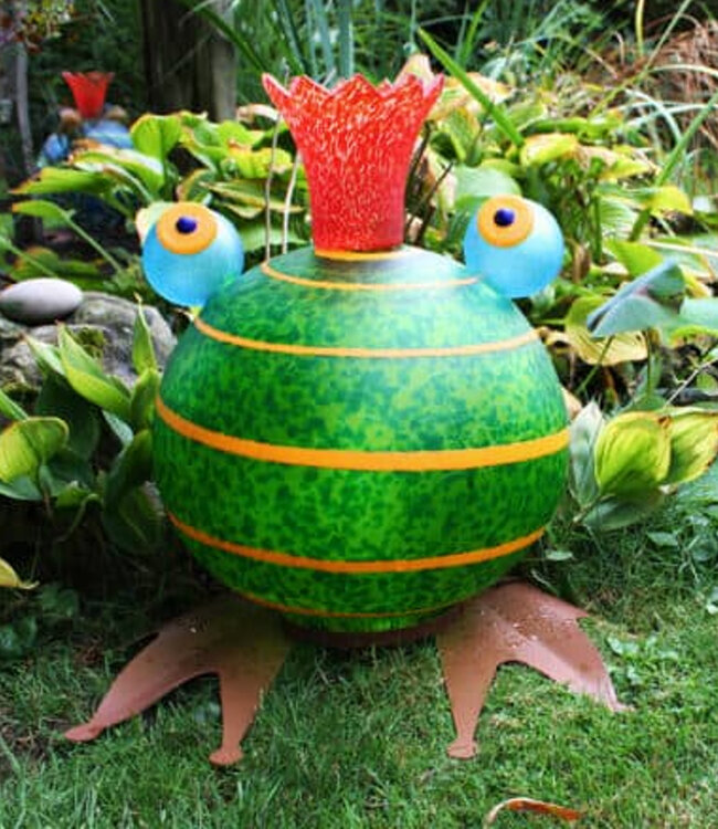 Borowski Glasgartenskulptur Froggy