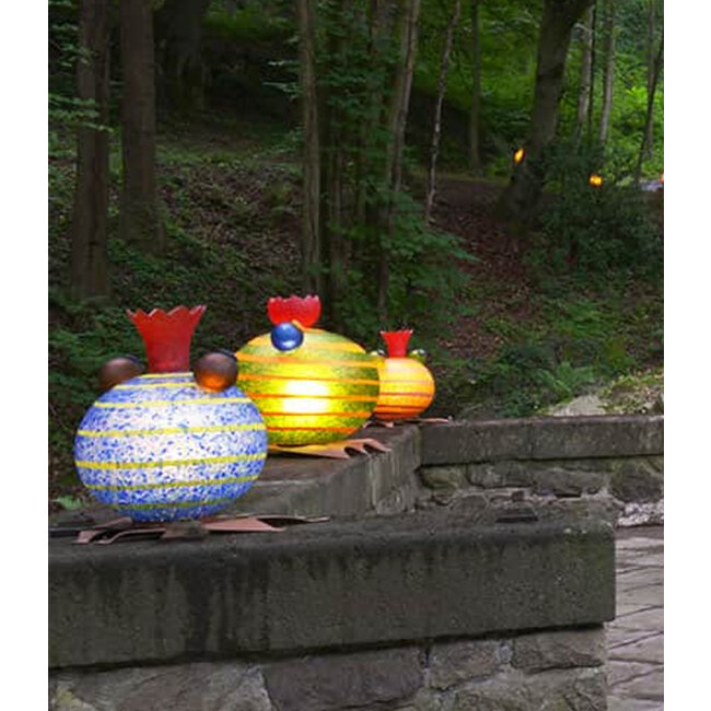 Borowski Glas tuinsculptuur Froggy