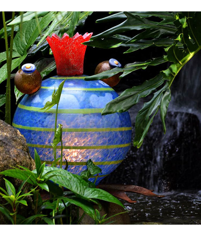 Borowski Glasgartenskulptur Froggy