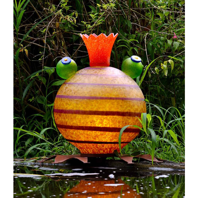 Borowski Glasgartenskulptur Froggy