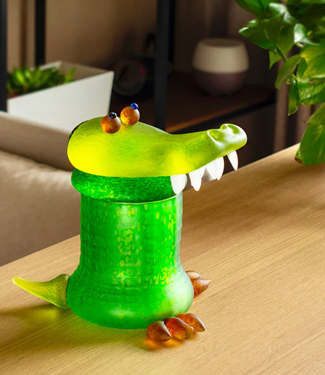 Borowski Glas glaskunstwerk Gator