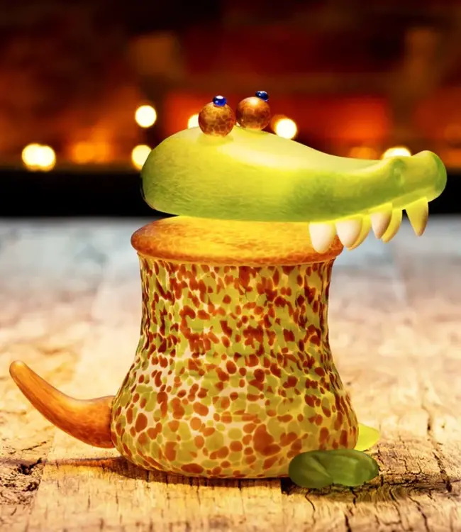 Borowski Glas glaskunstwerk Gator