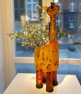 Glasstudio Borowski Borowski vase Giraffe