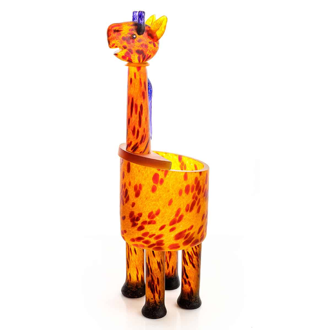 Borowski Glas vaas Giraffe
