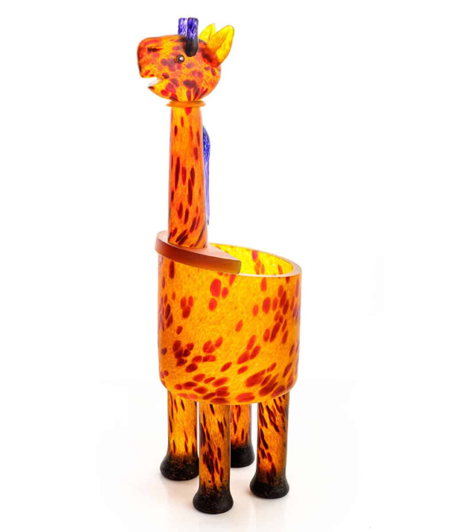 Borowski Glas vaas Giraffe