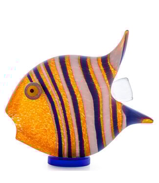 Glasstudio Borowski Borowski glaskunst Angelfish oranje