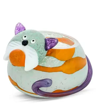 Borowski Studio Line Borowski schaal Gizmo de Kat, mintgroen