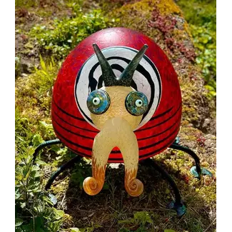 Glasstudio Borowski Borowski Lichtobjekt Goliathkäfer Bernstein