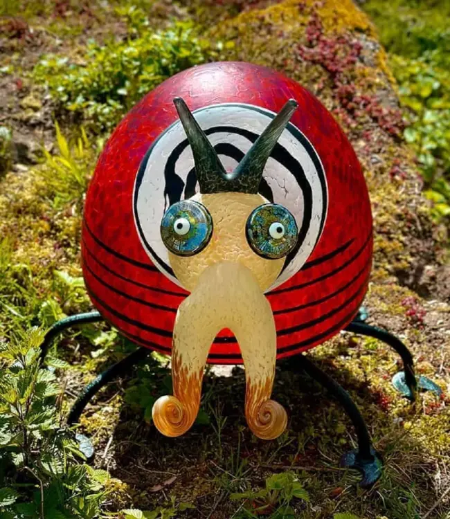 Glasstudio Borowski Borowski lichtobject Goliath Bug amber