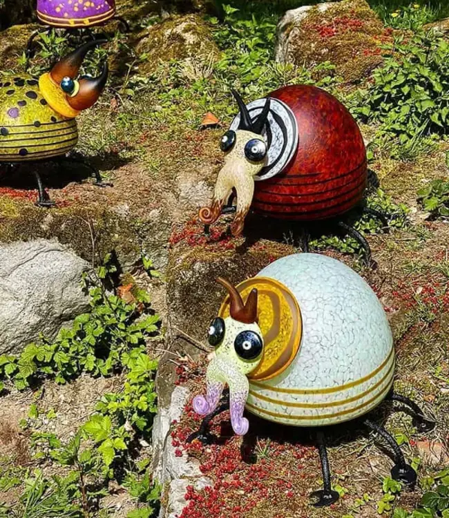 Borowski Glasgartenstatue Goliath Bug