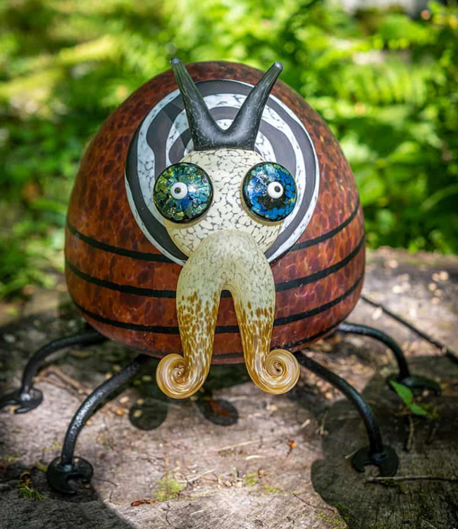 Borowski Glasgartenstatue Goliath Bug