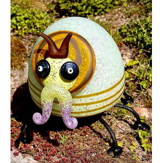 Glasstudio Borowski Borowski lichtobject Goliath Bug mintgroen