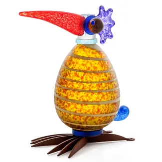 Glasstudio Borowski Borowski Gartenskulptur Gonzo Oliv