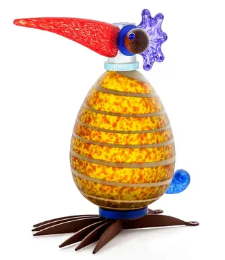 Glasstudio Borowski Borowski Gartenskulptur Gonzo Oliv