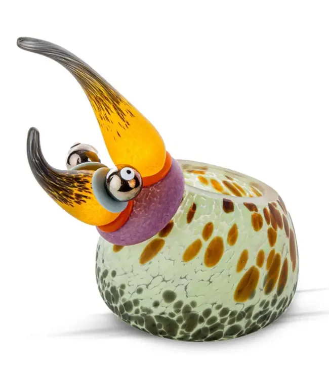 Glasstudio Borowski Borowski schale Herkules Zitrone