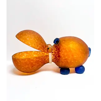 Borowski Studio Line Borowski schaal Hippo amber