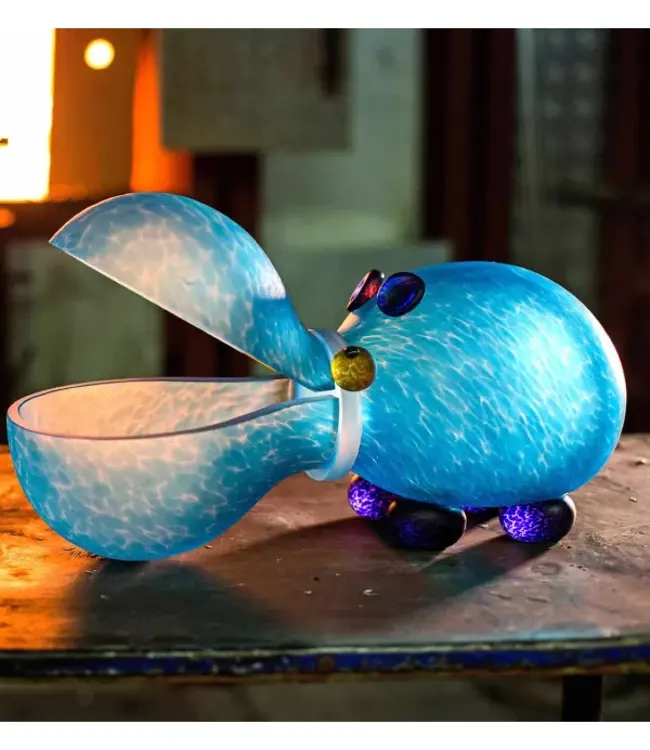 Glasstudio Borowski - Schale Nilpferd
