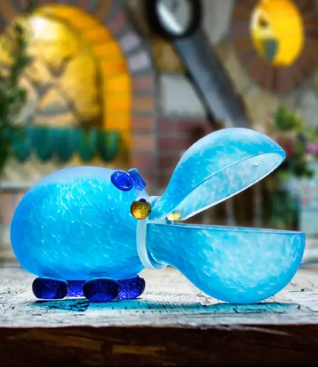 Glasstudio Borowski - Schale Nilpferd