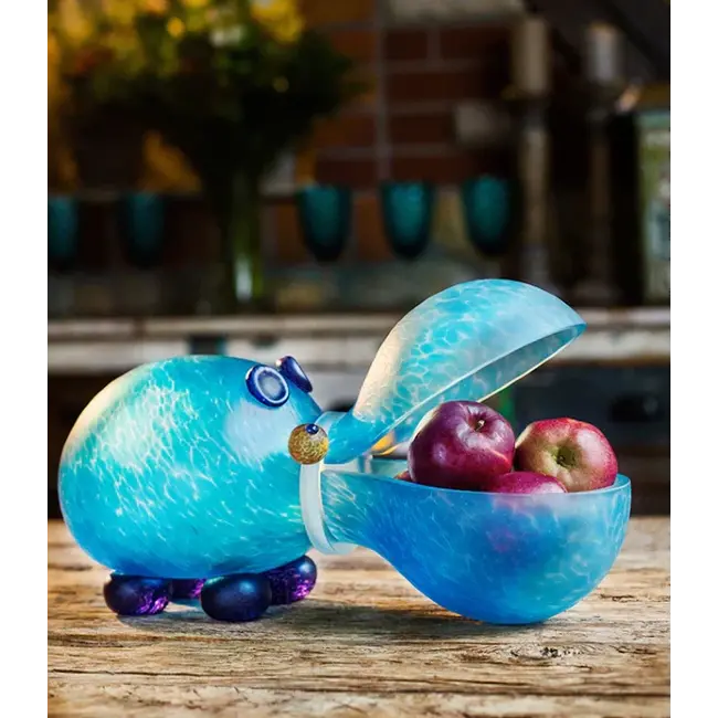 Glasstudio Borowski - Schale Nilpferd