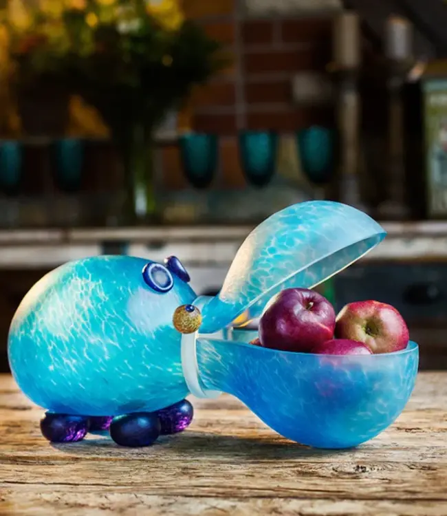 Glasstudio Borowski - Schale Nilpferd