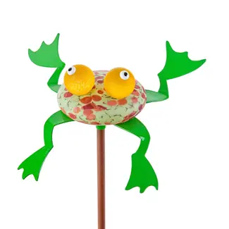 Glasstudio Borowski Borowski Glas Gartenstecker Hopkins grün