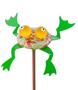 Glasstudio Borowski Borowski Glas tuinsteker Hopkins groen