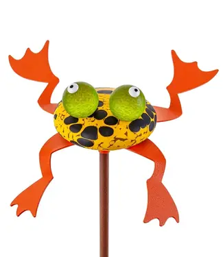 Borowski (Outdoor Objects) Borowski Glas tuinsteker Hopkins oranje Borowski (Outdoor Objects) Borowski Glas tuinsteker Hopkins oranje