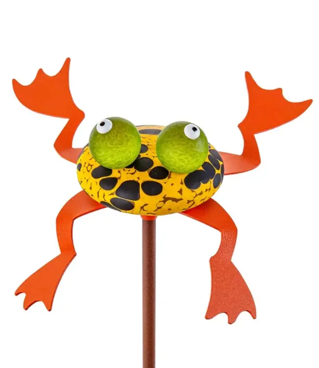 Borowski (Outdoor Objects) Borowski Glas Gartenstecker Hopkins orange