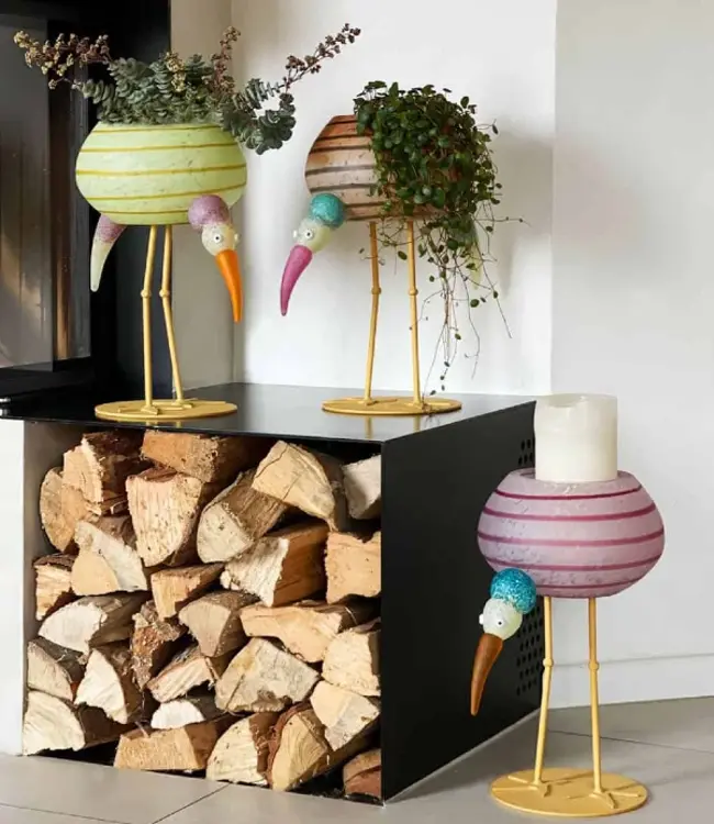 Glasstudio Borowski - schaal/kandelaar Ibis