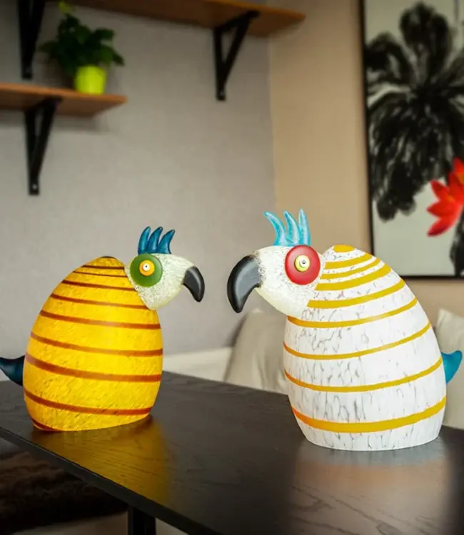 Borowski - Tischleuchte aus Glas KAKADU