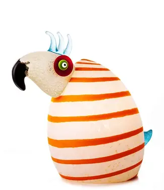 Borowski (Studio Line) Borowski Glas Tischleuchte Kakadu weiß