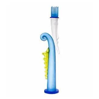Glasstudio Borowski Borowski kandelaar King blauw