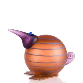 Glasstudio Borowski Borowski Briefbeschwerer Kiwi Bernstein