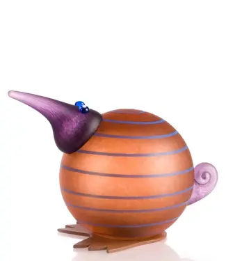 Glasstudio Borowski Borowski Briefbeschwerer Kiwi Bernstein