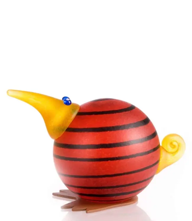Borowski Studio Line Borowski glaskunst KIWI, rood