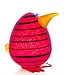 Glasstudio Borowski Borowski paperweight Kiwi Egg rood