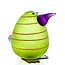 Glasstudio Borowski Borowski paperweight Kiwi Egg lime