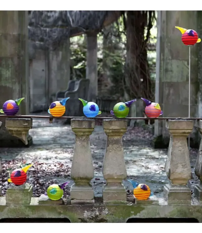 Borowski Gartenstab Glas Kiwi Stick